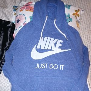 Nike hooded shirt